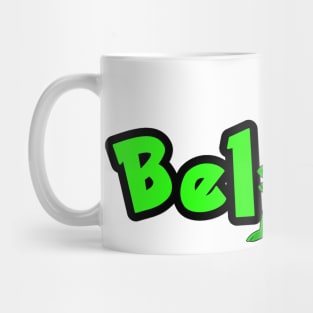 Believe Alien with Spaceship Mug